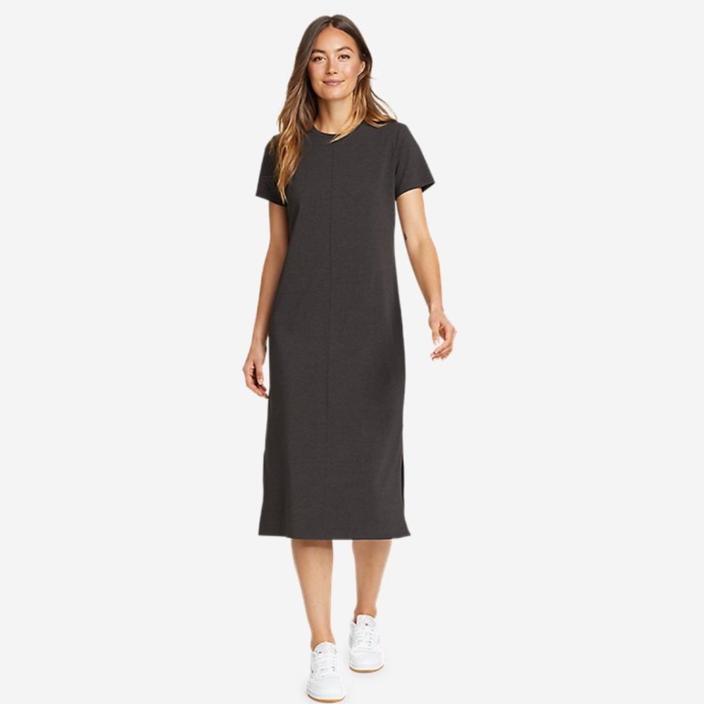 NWT Eddie Bauer  Meadow Trail Midi Dress